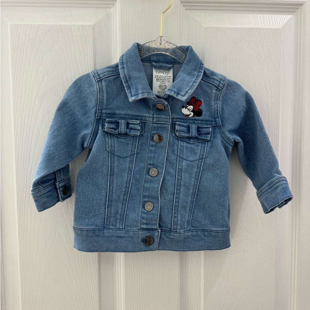 Disney Minnie Mouse Baby Girl Jean Jacket 6-9M